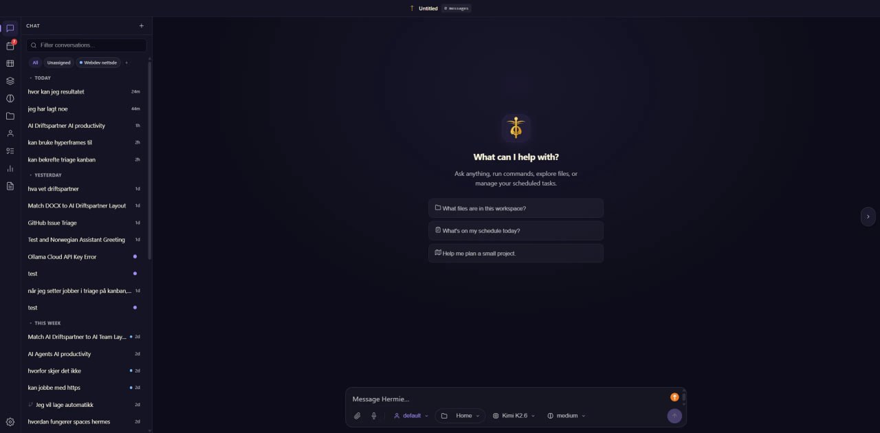 Intelligent chat-grensesnitt